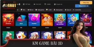 KM Game Bài 3D – Sảnh Cược Siêu Hot, Game Thủ Chớ Bỏ Lỡ