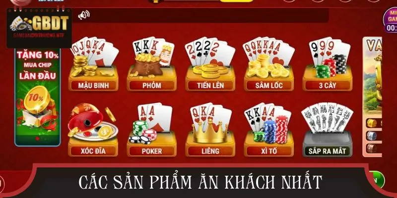 List siêu phẩm đáng trải nghiệm tại sảnh cược