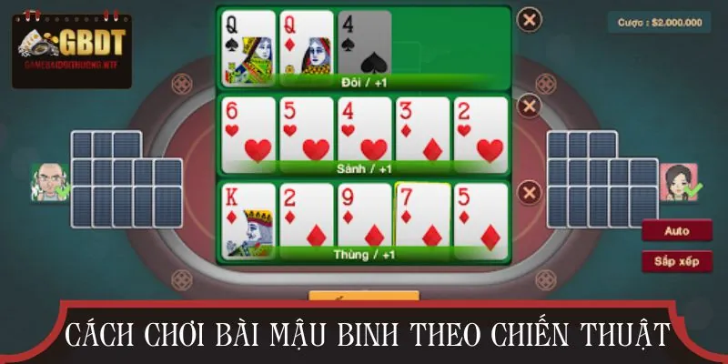 Chiến lược thông minh trong cách chơi bài mậu binh