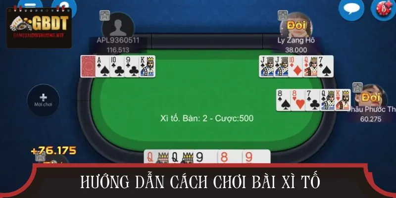 Luật chơi xì tố chi tiết cho người mới vào ván bài