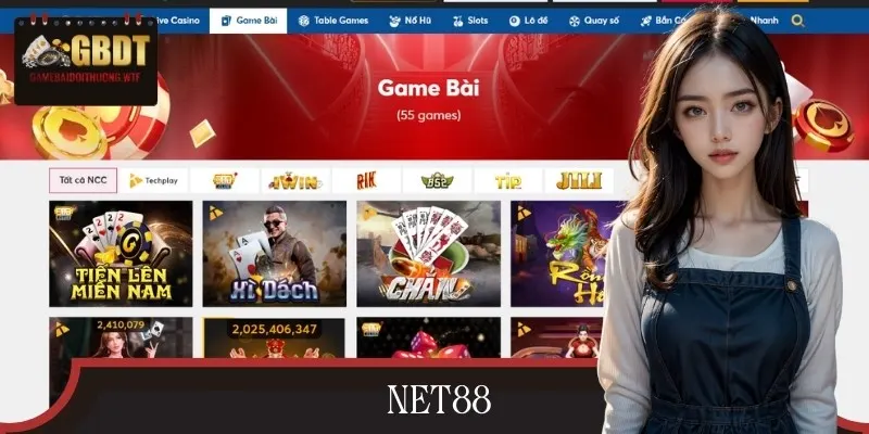 NET88 ứng dụng công nghệ bảo mật SSL, cung cấp nhiều tựa game bài