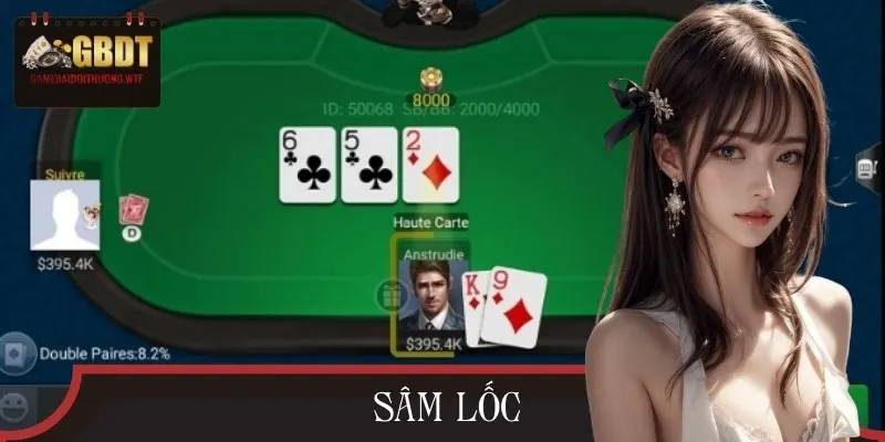 Sâm Lốc là một trong những tựa game bài đổi thưởng sử dụng bộ bài 52 lá