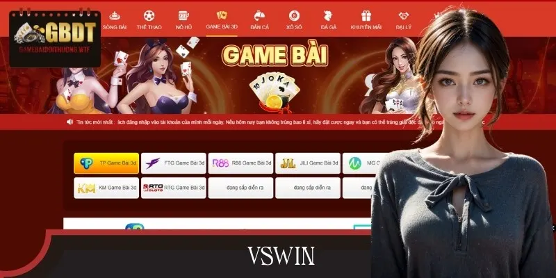 VSWIN mang đến tỷ lệ thắng minh bạch, nhiều mức cược