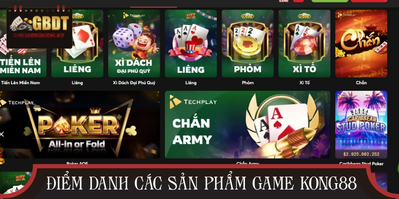 Nhà cái sở hữu những game bài xin xỏ nào?