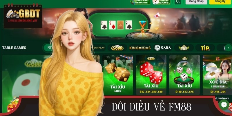 Một vài thông tin về nhà cái FM88