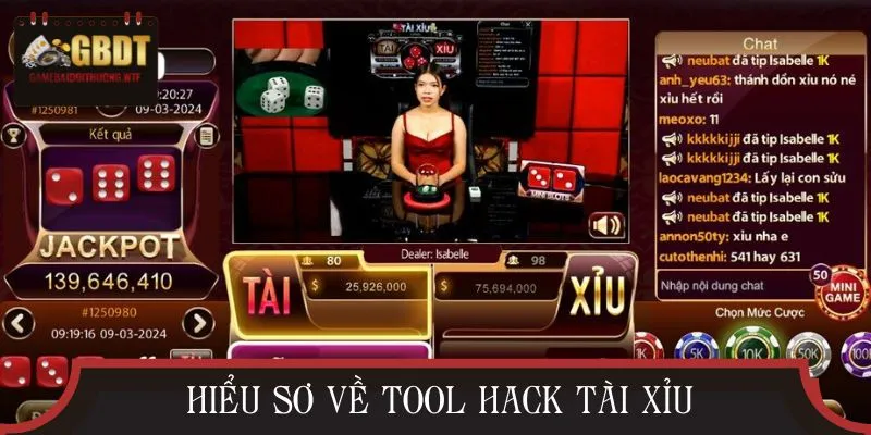 Sơ lược tool hack tài xỉu 